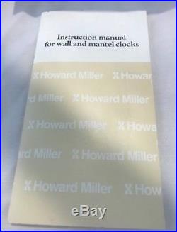 Howard miller mantel clock manual