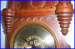 0003-German triple chime Westminster, St. Michael, Whittington wall clock