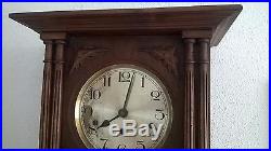 0013-Antique German Kienzle Westminster chime wall clock