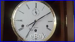 0036-German Kieninger Westminster chime 2 weights wall clock