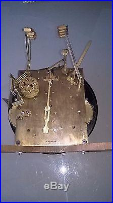 0041-Antique German Gustav Becker Westminster chime wall clock