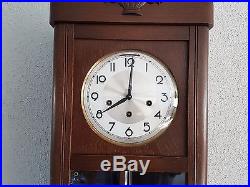 0084-German Ave Maria and Westminster chime wall clock