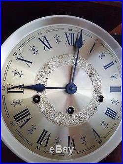 0101-German triple chime Westminster, St. Michael, Whittington wall clock
