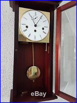0106-German triple chime Westminster, St. Michael, Whittington wall clock