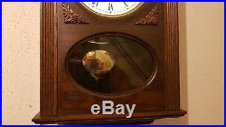 0138- French Odo Westminster chime wall clock