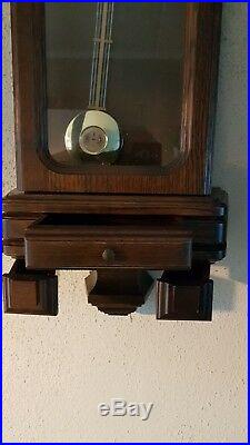 0152- Kieninger German Westminster chime wall clock