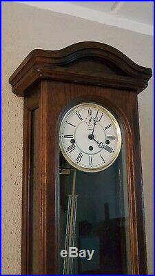 0152- Kieninger German Westminster chime wall clock