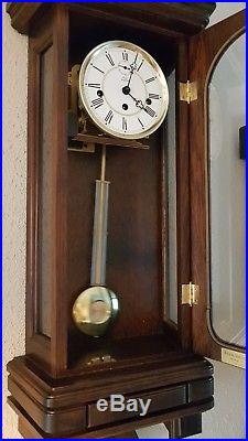 0152- Kieninger German Westminster chime wall clock