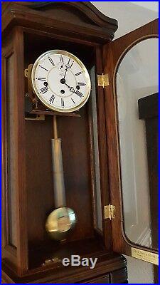 0152- Kieninger German Westminster chime wall clock