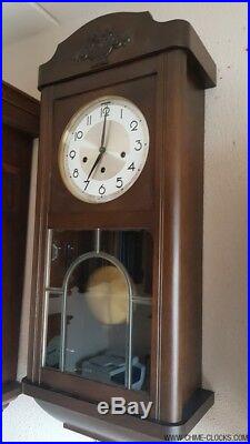 0159 German LFS Hermle Westminster chime wall clock