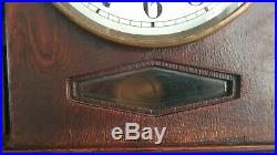 0163 Very BIG Antique German Junghans Westminster chime mantel clock