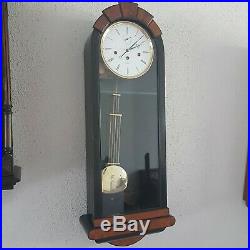 0262- German Kieninger Westminster chime wall clock