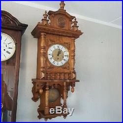 0285 German Hermle triple chime -Westminster, St. Michael, Whittington clock