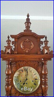 0310 German Hermle triple chime -Westminster, St. Michael, Whittington clock