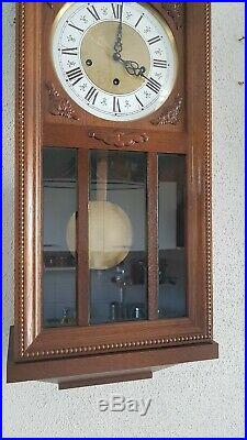 0315 German Westminster chime wall clock