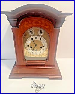 1875 Antique Junghans 8 Day Westminster Chime Clock Running Germany