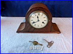 1890 Antique Gustav Becker mantel, bracket Clock, In VGC. Fully working