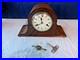 1890 Antique Gustav Becker mantel, bracket Clock, In VGC. Fully working