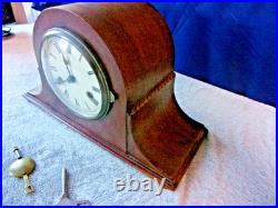 1890 Antique Gustav Becker mantel, bracket Clock, In VGC. Fully working