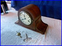 1890 Antique Gustav Becker mantel, bracket Clock, In VGC. Fully working
