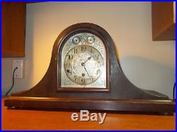 1920 Kienzle Mellochime Westminster Chime Art Deco Mantel Clock, Original