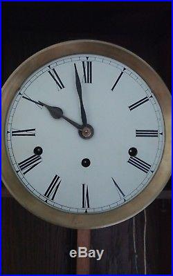 1920s German Westminster Chime Wall Clock