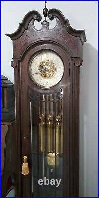 1920s Winterhalter 5 Tube Westminster Chime Hall Clock