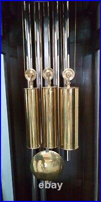 1920s Winterhalter 5 Tube Westminster Chime Hall Clock