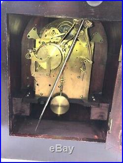 1921 Antique Junghans German Mantel Clock Working Correctly Westminster Chimes