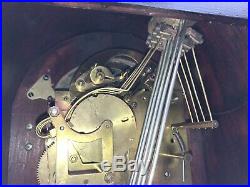 1921 Antique Junghans German Mantel Clock Working Correctly Westminster Chimes