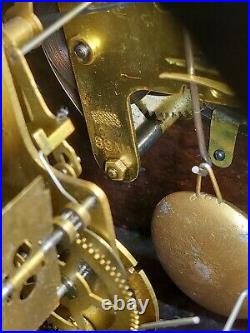 1921 SETH THOMAS Chime Clock No. 59 4 Rods Chime -Clock 11.5 Works