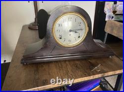 1927 Vintage Seth Thomas Key Winding Mantle Clock & Keys, Excellent To Mint Cond