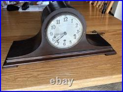 1928 Junghans A42 Westminster Mantel Clock Runs, Chimes, Serviced History
