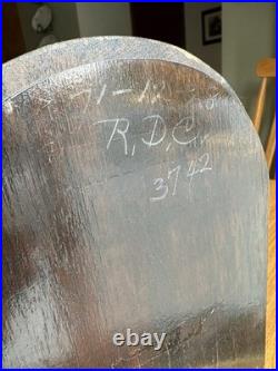 1928 Junghans A42 Westminster Mantel Clock Runs, Chimes, Serviced History