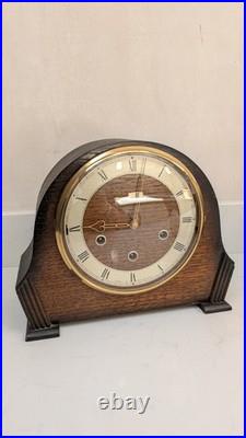 1930s Art Deco Smiths Westminster Chiming Mantle Clock Totally Original