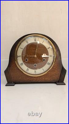 1930s Art Deco Smiths Westminster Chiming Mantle Clock Totally Original