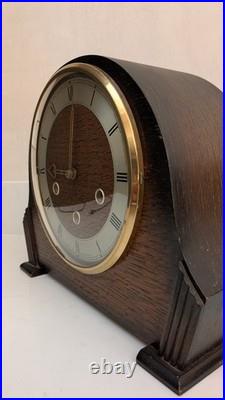 1930s Art Deco Smiths Westminster Chiming Mantle Clock Totally Original