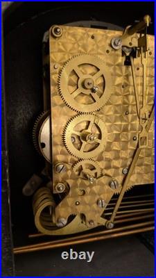 1930s Art Deco Smiths Westminster Chiming Mantle Clock Totally Original