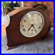 1930s Garrard Westminster Chime Mantel Clock Fully Serviced Oak England