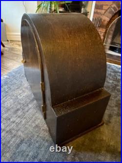 1930s German Art Deco Westminster Mantel Clock 5 Rod Chime Serviced 1930s German Art Deco Westminster Mantel Clock 5 Rod Chime Serviced