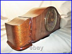 1930s Kienzle German Art Deco Westminster Chime Mantel Clock EXC Serviced