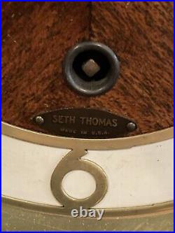 1947 Seth Thomas Simsbury-1W Clock, Westminster Chimes with 8-Day