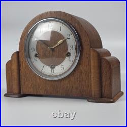 1950s Smiths Enfield Westminster Chime Vintage Mantel Clock 3 Train Made England