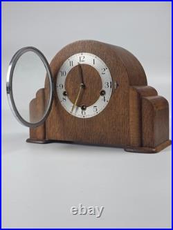 1950s Smiths Enfield Westminster Chime Vintage Mantel Clock 3 Train Made England