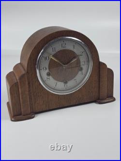 1950s Smiths Enfield Westminster Chime Vintage Mantel Clock 3 Train Made England