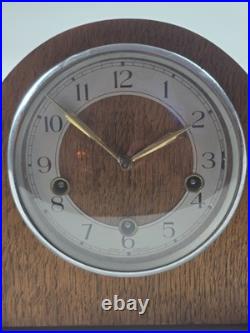1950s Smiths Enfield Westminster Chime Vintage Mantel Clock 3 Train Made England