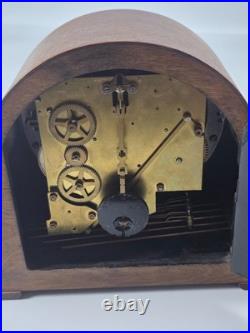 1950s Smiths Enfield Westminster Chime Vintage Mantel Clock 3 Train Made England