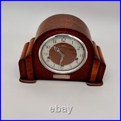 1951 Smiths Enfield Westminster Mantel Clock RAF Presentation Fully Restored