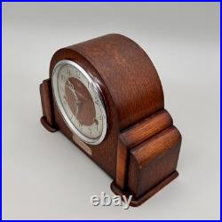 1951 Smiths Enfield Westminster Mantel Clock RAF Presentation Fully Restored