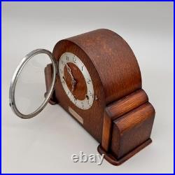 1951 Smiths Enfield Westminster Mantel Clock RAF Presentation Fully Restored